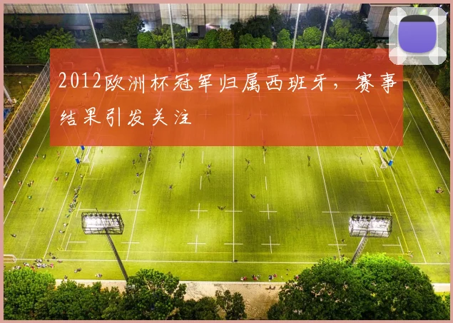 2012欧洲杯冠军归属西班牙，赛事结果引发关注